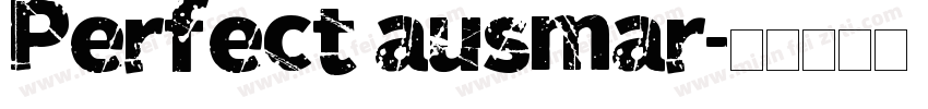 Perfect ausmar字体转换